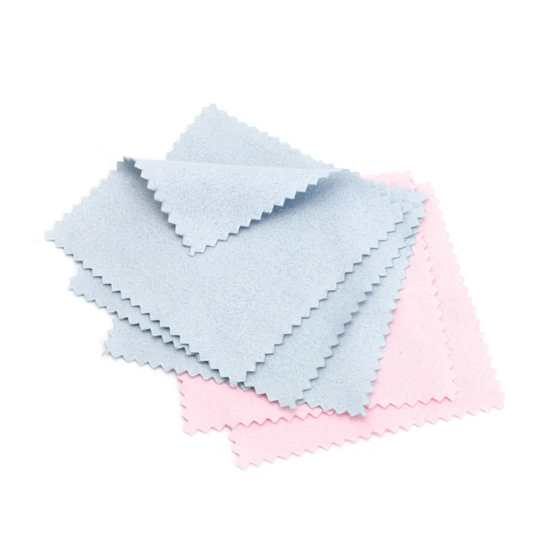 

10pcs Jewelry Polishing Cloth Clean Cleaning for Platinum Gold and Silver Hot