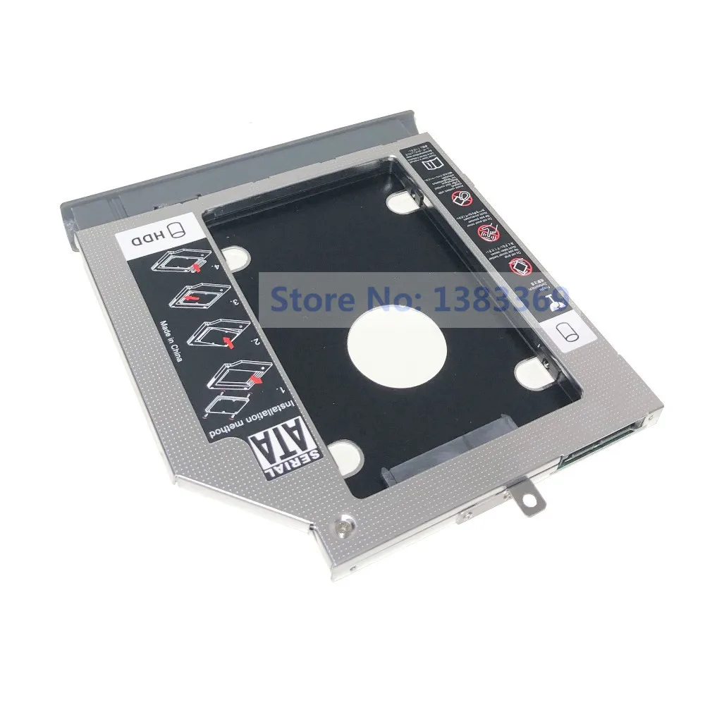 SATA 2 й жесткий диск SSD HDD модуль Оптический отсек Caddy адаптер рамка для Lenovo ideapad 320 330