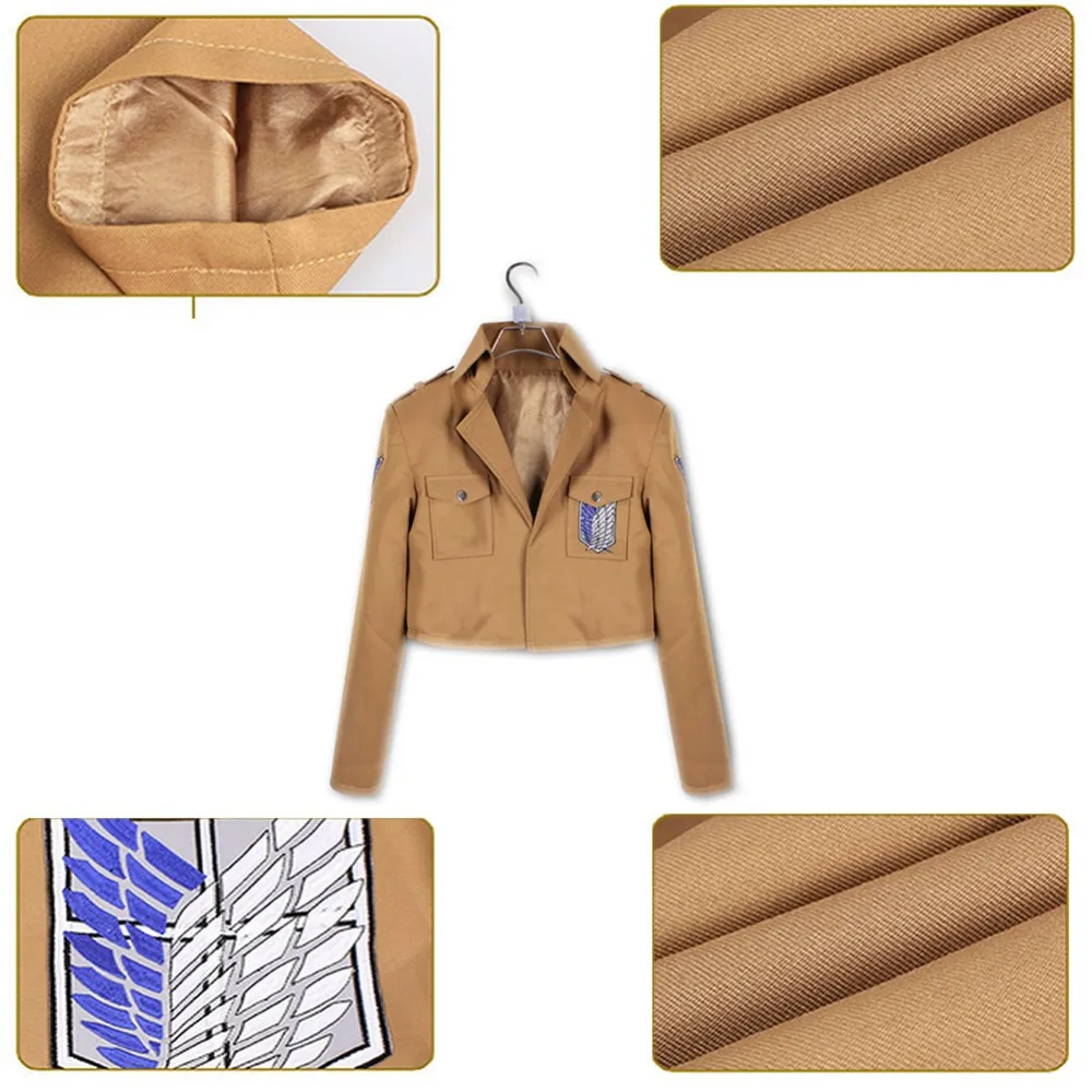 Куртка для косплея атака на Титанов крутая куртка костюма легиона пиджак любых