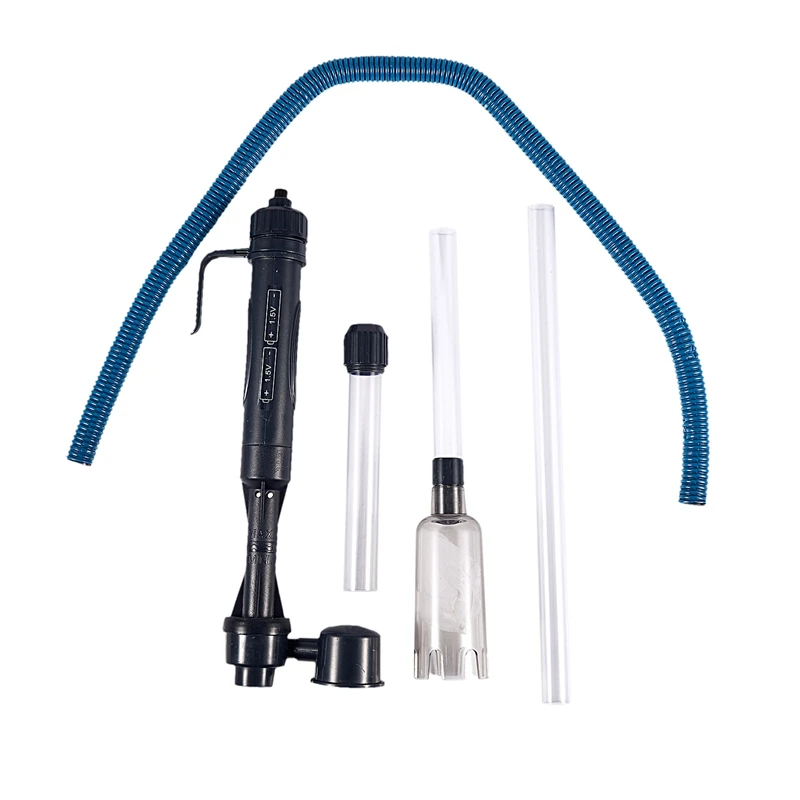 

New Aquarium Gravel Battery Fish Tank Vacuum Cleaner Pump Water Filter