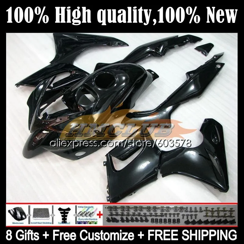 

Body For HONDA CBR-125R CBR 125R 125CC 86CL.48 CBR125R 02 03 04 05 06 CBR125RR 2002 2003 2004 2005 2006 Fairing Kit glossy black