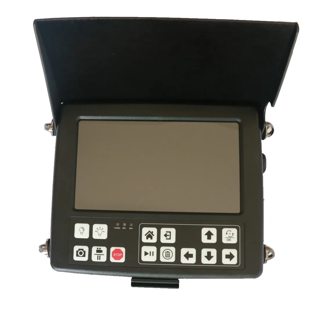 Камера для инспекции дренажной трубы с углом обзора 360 градусов кабелем 60 м и