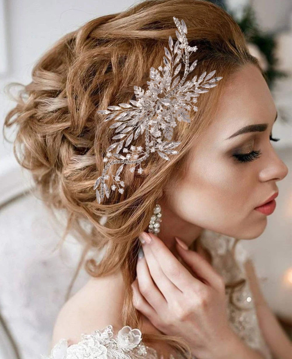 

HP277 блестящие повязки на голову для женщин золотые стразы тиары для невесты свадебные украшения для волос свадебный головной убор Тиара для...