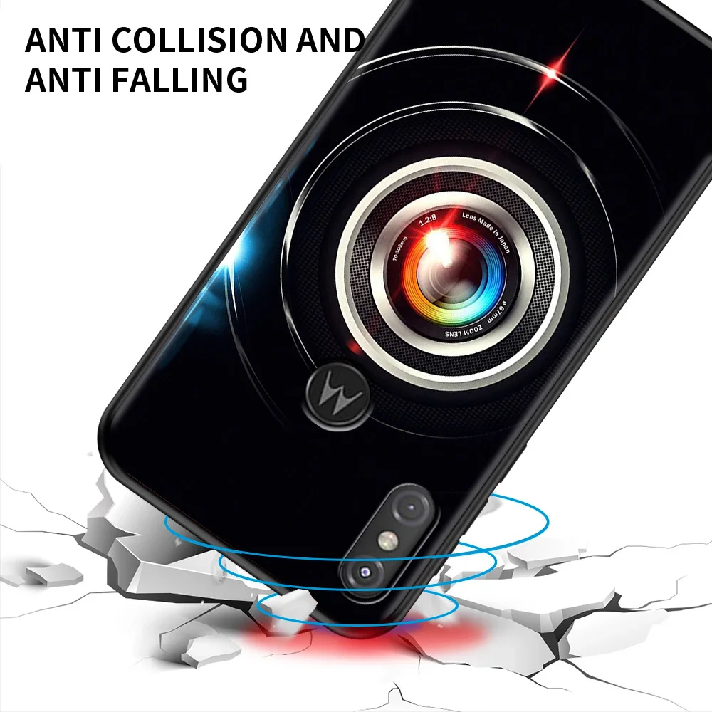 Vintage Camera Cassette Battery Phone Case For Moto One Fusion Plus G30 G9 Play G8 G10 Power Lite E6s G Stylus Edge 20 Pro G60