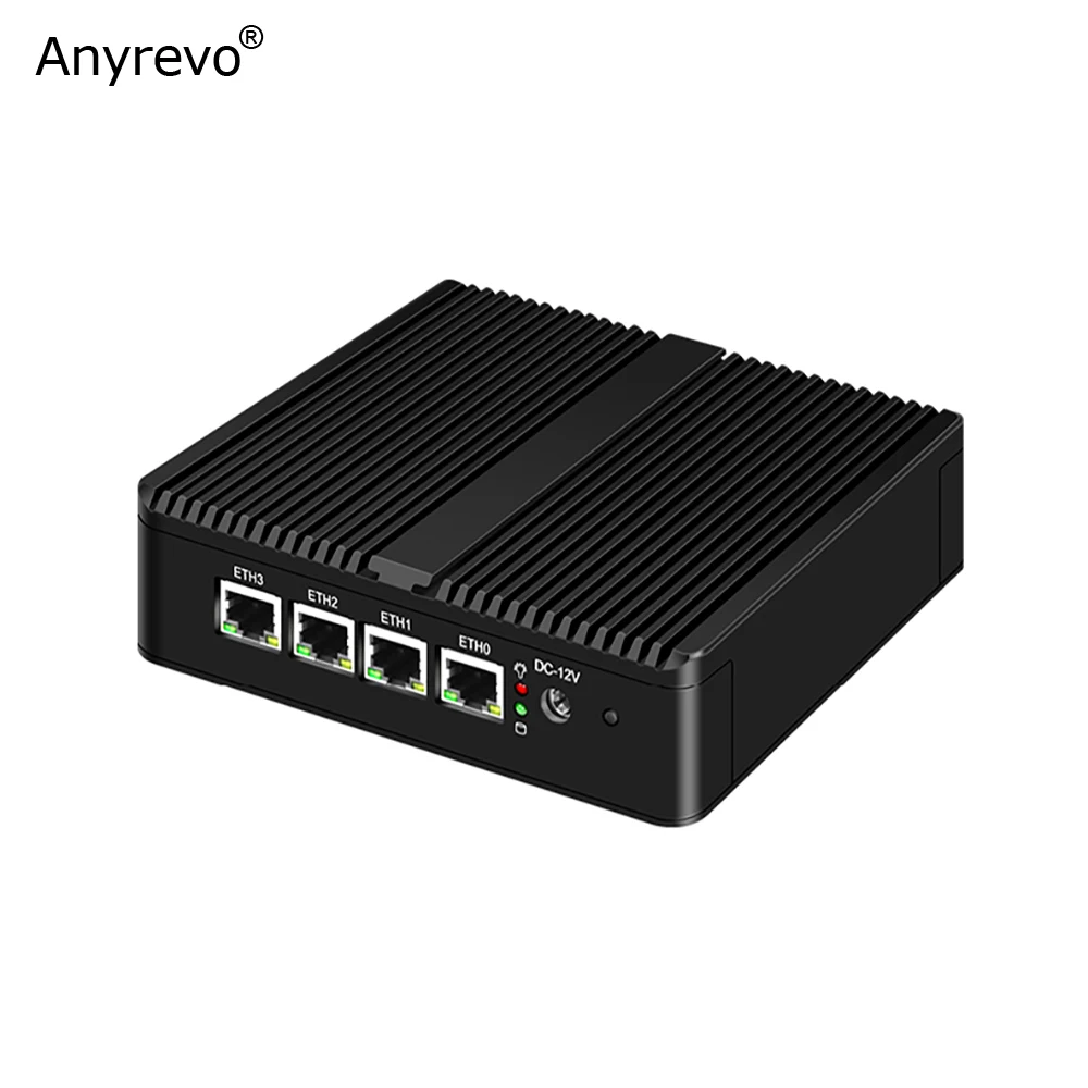Мини-роутер Intel Celeron J4125 четырехъядерный 2 DDR4 4 intel NICs для pfSense OPNsense VyOS VPN брандмауэра