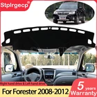 Противоскользящий коврик для Subaru Forester 2008 2009 2010 2011 2012, коврик для приборной панели, ковер, Солнцезащитный коврик для приборной панели, автомобильные аксессуары SG SH SJ SK