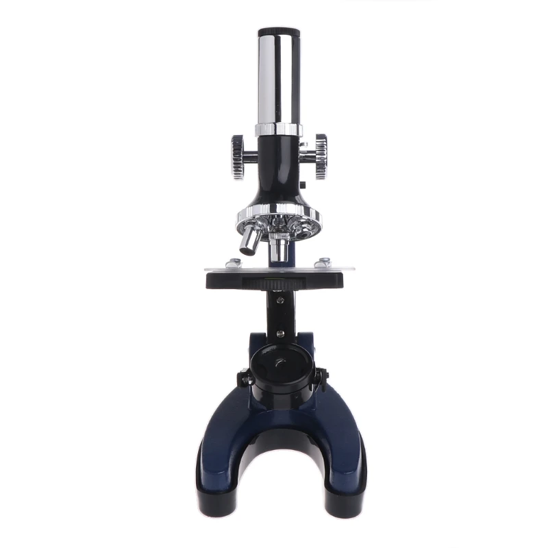 

Children Kid Biological Microscope Set Student Educational Toy 100x 600x 1200x 83XA