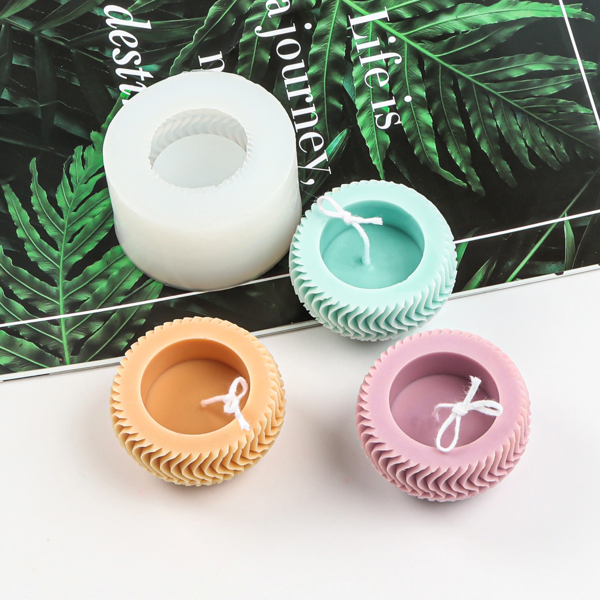 Силиконовая форма для мыла различные формы волнистое мыло крученая чаша