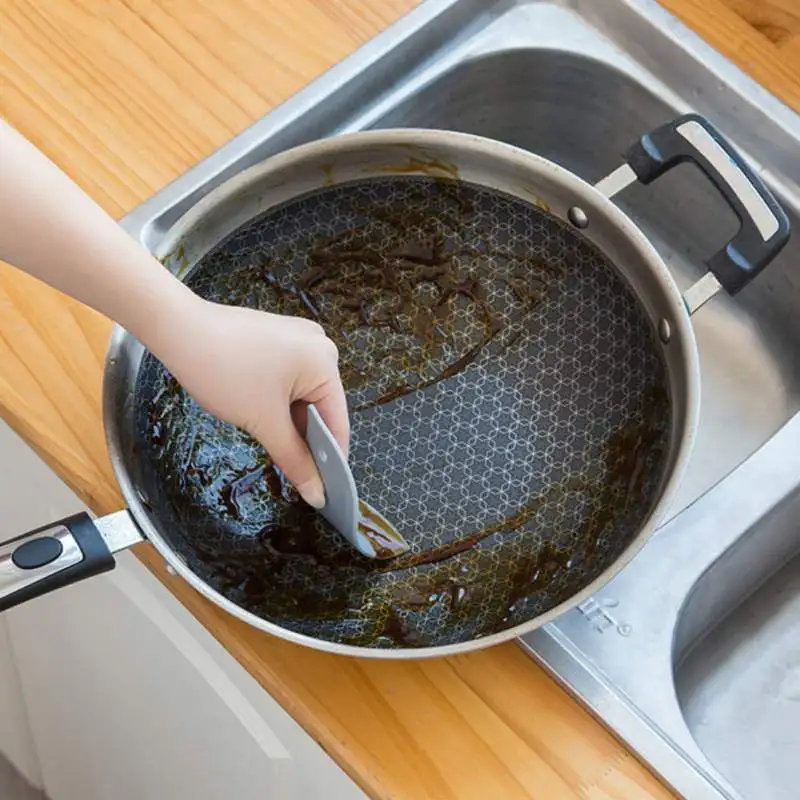 

Multifunctional Scraper Kitchen Flexible Cake Cooking Dough Scraper Mixing Scraper Soft Bowl Gift