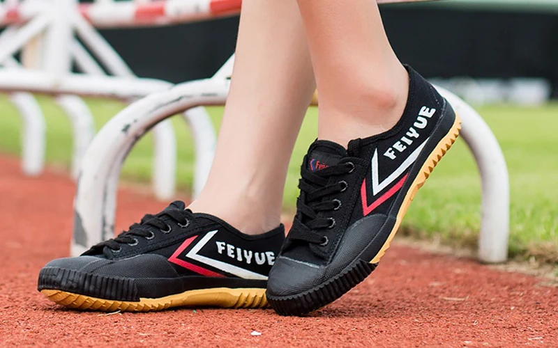Feiyue/Обувь для боевых искусств; обувь кунг-фу; парусиновая резиновая подошва; Мужская и женская обувь на плоской подошве; таэквондо; дышащие кроссовки