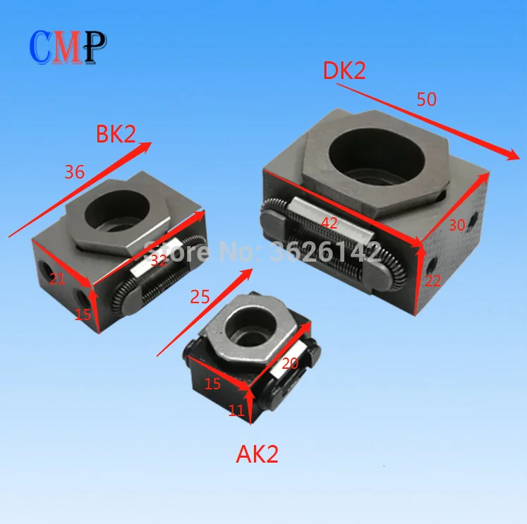 Ок тиски BK2 Mini DK2 Зажим Блок AK2 маленькие с ЧПУ EDM тиски| |