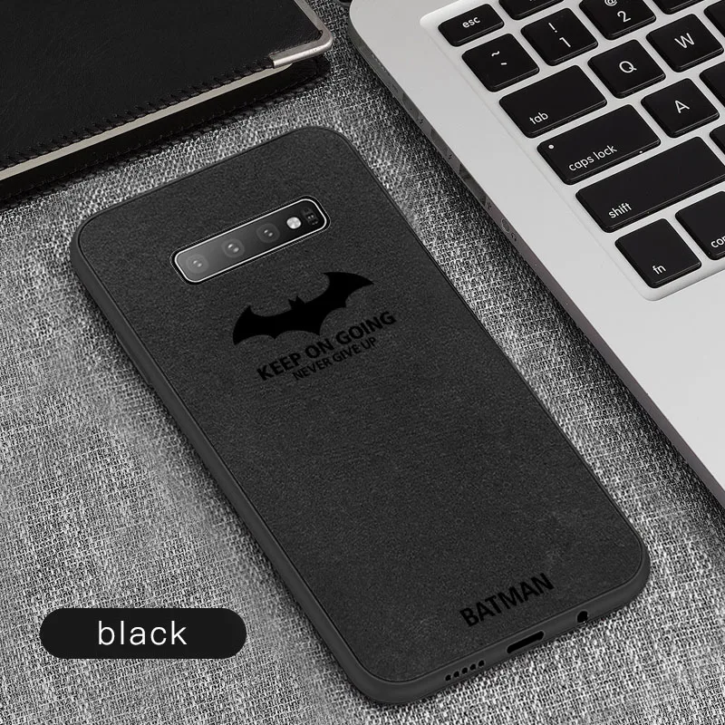 Design 5 Роскошные Бэтмен поворот Меховой чехол для телефона для samsung Galaxy S10 e 5G S9 S8 Plus Note 10 9 8 ультра-тонкий автомобильный кожаный защитный корпус - Цвет: Design 5