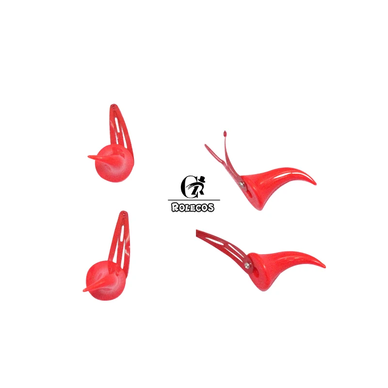 Заколка для волос ROLECOS в виде дьявольских рогов на Хэллоуин заколка девочек и