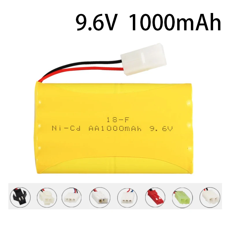 9 6 V 1000mAh Ni Cd батарея MJX 1559 8888 RC автомобиль AA Tamiya разъем|car battery|battery battery batterybattery 1000mah |