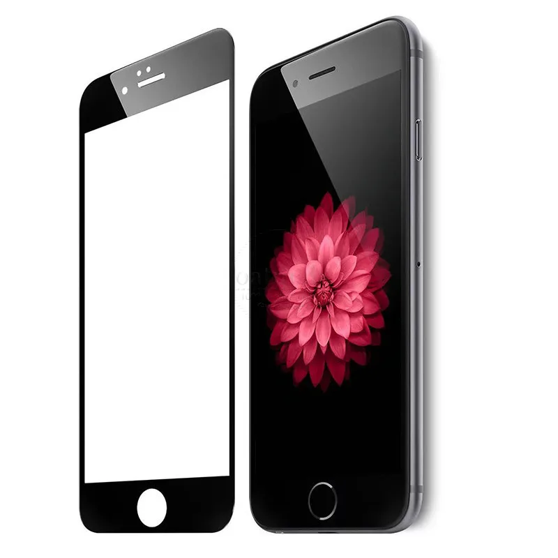 0,26 мм полное покрытие из закаленного стекла пленка для Apple iPhone 7 8 6 6S Plus стеклянная Защита экрана для iPhone X XR XS Max защита стекла