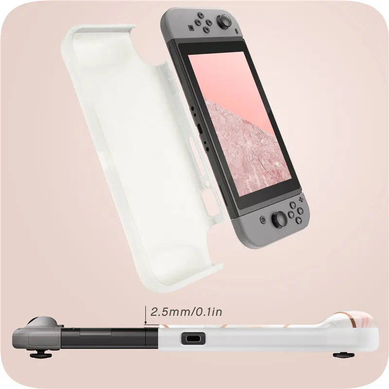 Чехол для nintendo Switch Mumba Girl power мягкий чехол из ТПУ для консоли nintendo Switch с амортизацией и защитой от царапин