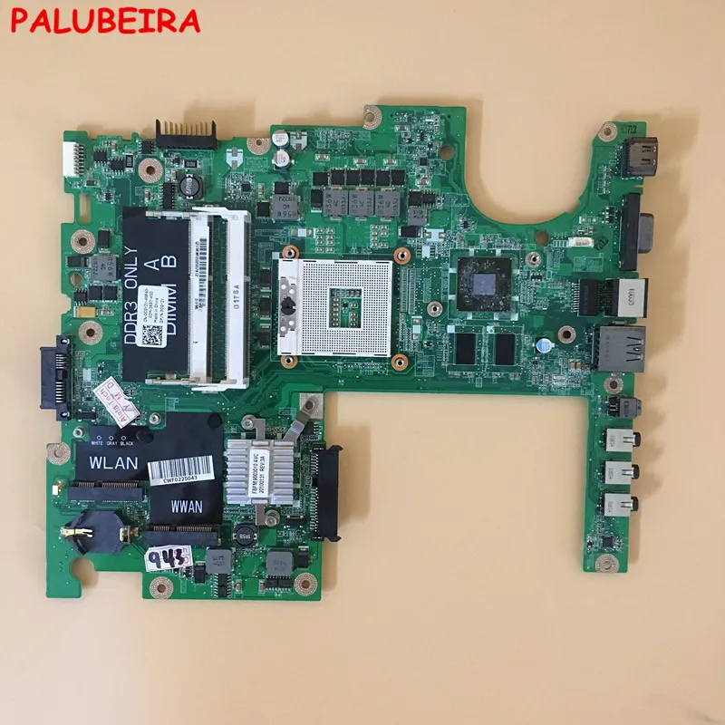 PALUBEIRA 0CGY2Y CN-0CGY2Y для Dell Studio 1558 материнской платы ноутбука DA0FM9MB8D1 PGA989 DDR3 тестирование