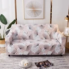 Домашний защитный чехол для дивана с принтом одуванчика, эластичное покрытие для 1-4 места