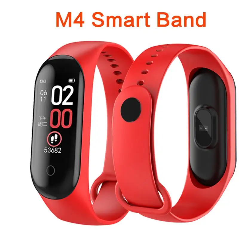 

M4 Smart Watchs Sport Wristbands For Women LED Screen Fitness Traker Bluetooth-compatible Waterproof Watchs Sports Brand watch