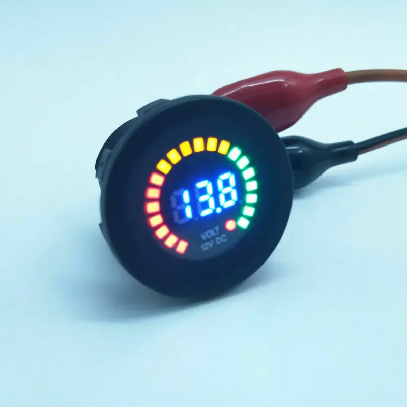 

LED LED Panel Voltmeter Panel Digital Voltage Volt Voltmeter Motorcycle