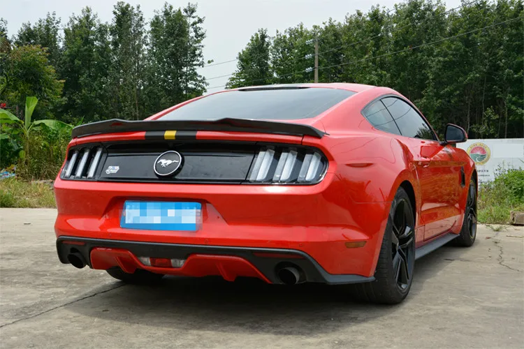 Спойлер для FORD Mustang 2015-2017 спойлер из высококачественного АБС-материала заднего