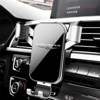 car phone holder air vent clip mount mobile cell stand smart phone holder for chrysler 300c 300 pacifica 200 sebring pt cruiser
