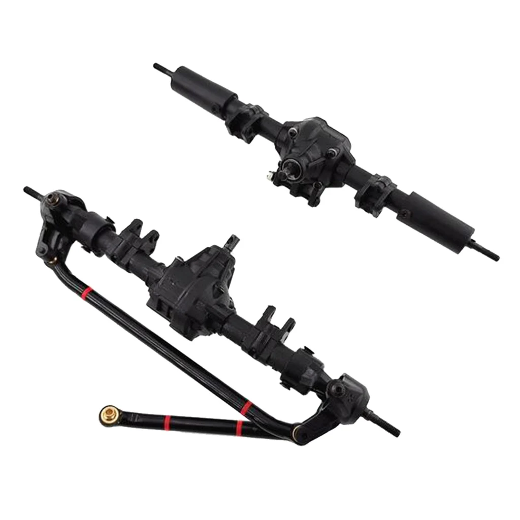 

RC Front Axle Rear Axle Set For 1/10 RC Crawler Car, Made Of Aluminum