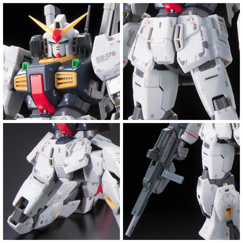 Аниме Костюм мобильного воина RG 1/144 AEUG RX 178 Mark II гундама собрать модель с Juguetes