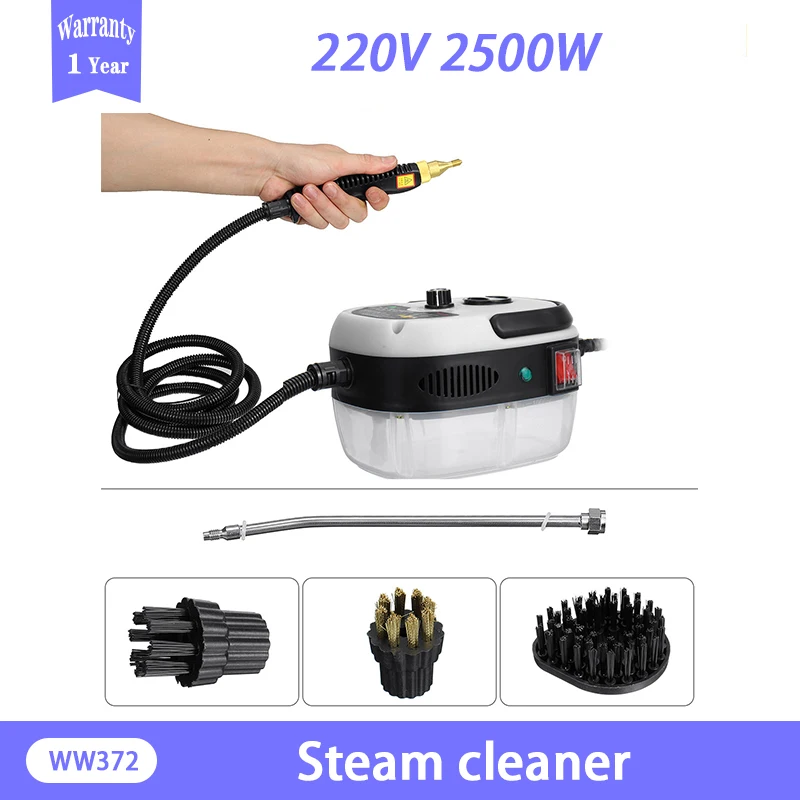 

2500W High Temperature and High Pressure Steam Cleaner Air Conditioner Kitchen Hood Oil Stain Household Cleaner Disinfection