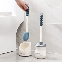 silicone toilet brush household strong decontamination no dead ends silicone toilet brush wc accessories bathroom accessories
