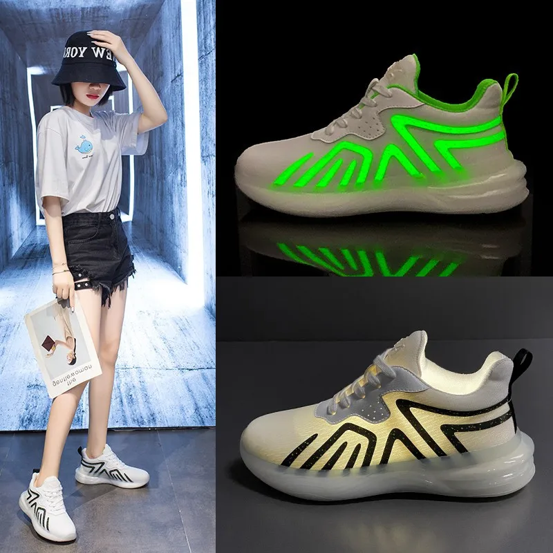 Fujin/Женская обувь Дышащие летние кроссовки на платформе Мягкая удобная