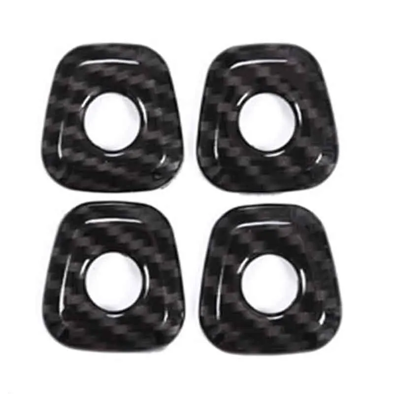 

Carbon Fiber Style For Bmw X1 F48 2016-2018 Abs Plastic Chrome Door Lock Cover Trim Stickers For Bmw X2 F47 2018