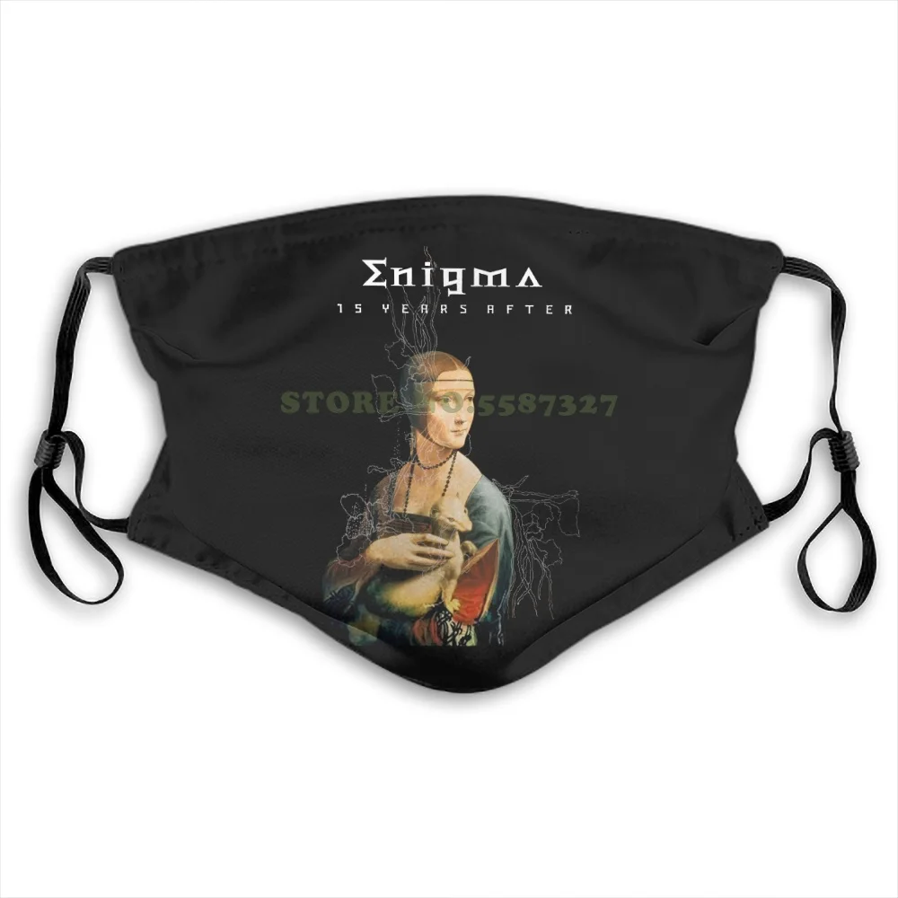 Маска для лица Enigma 15 лет после получения бонуса модные смешные черно-белые