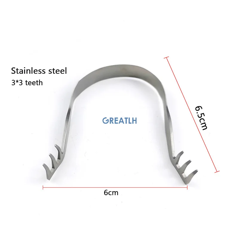 Autoclavable Lacrimal Sac Retractor титан/нержавеющая сталь ветеринарный офтальмологический