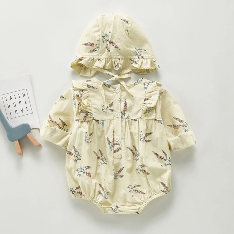 

2020 детский комбинезон, новый детский комбинезон, комбинезон для новорожденных девочек с цветами, наряды, одежда для маленьких девочек от 0 д...