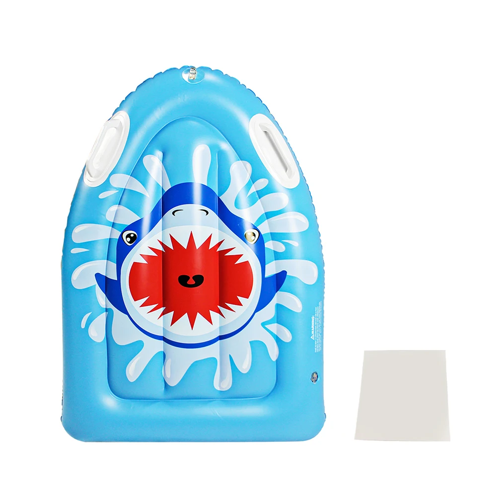 

Slide Rider Pool Float Lightweight Party Water Fun Swimming Inflatable Surfboard For Kids Summer Beach Durable With Handles