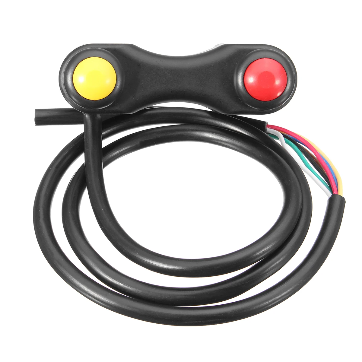 22 мм 3 кнопки 7 проводов алюминиевый сплав мотоциклетный светодиодный светильник