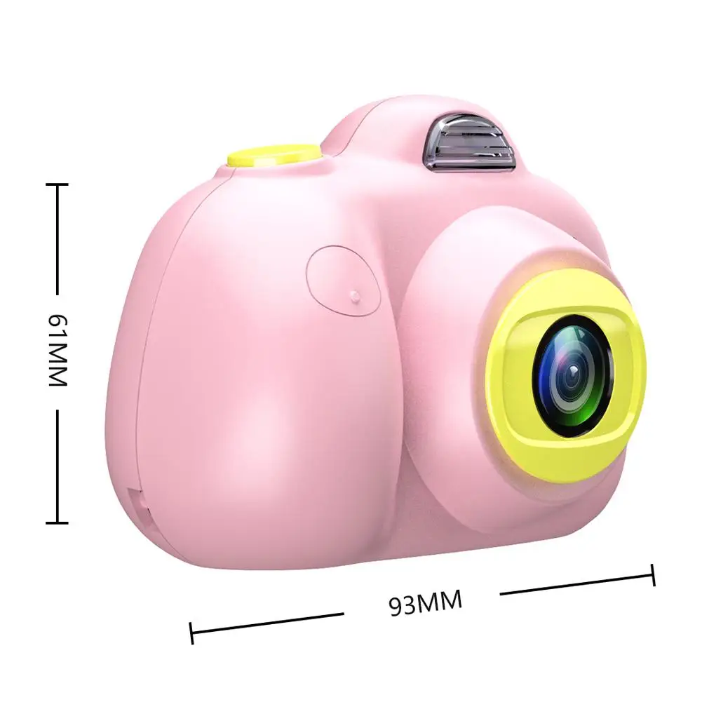 

D6 Children Mini Camera 2.0 inch Digital SLR Video Camera Support 32GB TF Card Before and After Camera Switching Big Head Shot