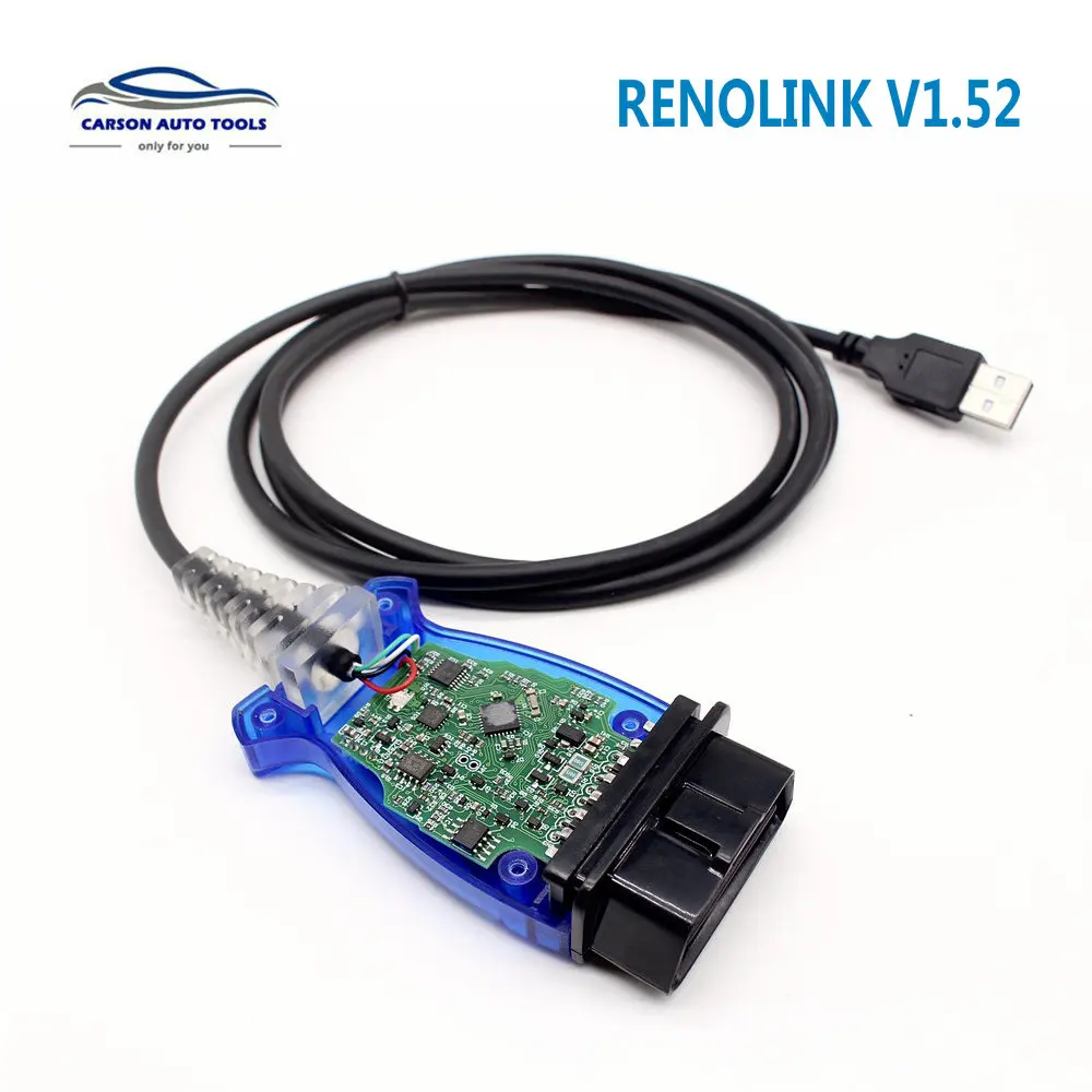 Для R enault Renolink OBD2 программатор системного блока управления V1.52 Рено ссылка