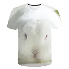 Принт с блестками; Большие размеры для детей с персонажами из мультфильмов 3D, футболки для мальчиков и девочек, 2021 мод с коротким рукавом, повседневная детская летняя блузка Одежда для мальчиков; Детский топ