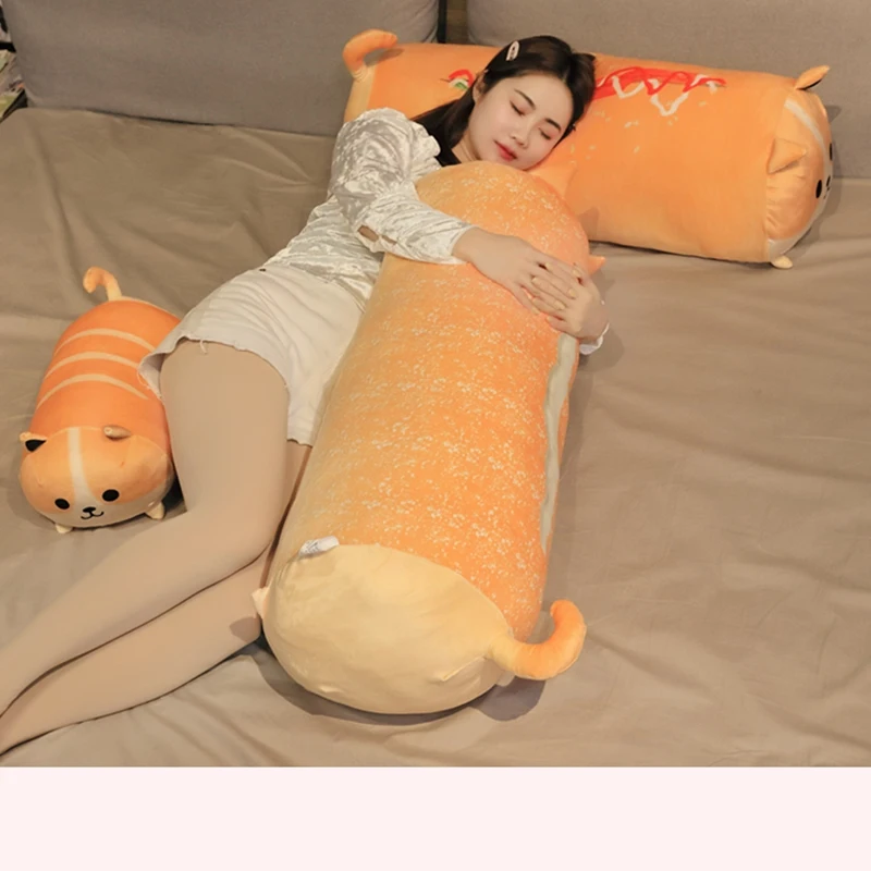 Huggable Новая креативная хлебная плюшевая игрушка-подушка мягкая мультяшная