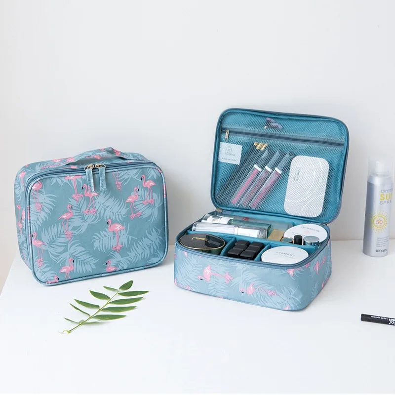 

Portable Travel Makeup Bag Professional Organizer Multifunction Storage Bags Toiletries Organizer De Toilette Bags BC50SNB
