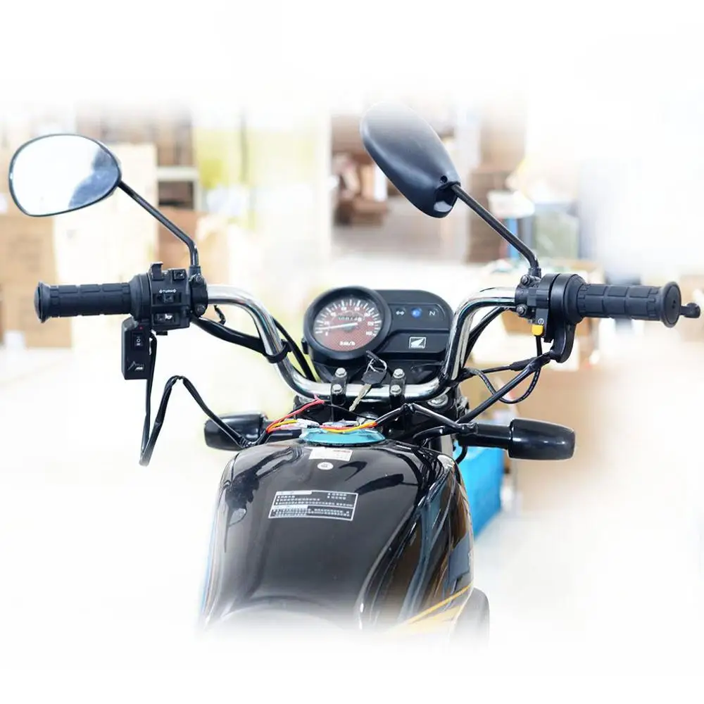 

CS-503A1 3-in-1 Electric Heated Grips for Motorcycle Handlebar + Voltage + USB Charger Warm Modified Hot Handle