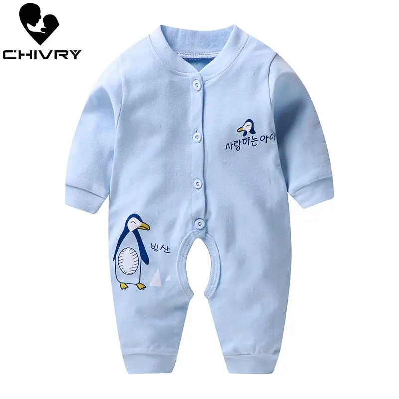 Детский комбинезон на пуговицах с длинным рукавом и V-образным вырезом | Мать