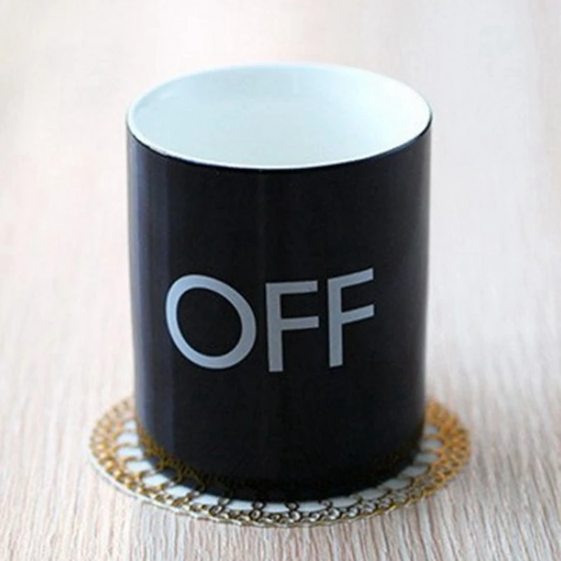 Термочувствительная меняющая цвет кружка с волшебным хамелеоном кофейная