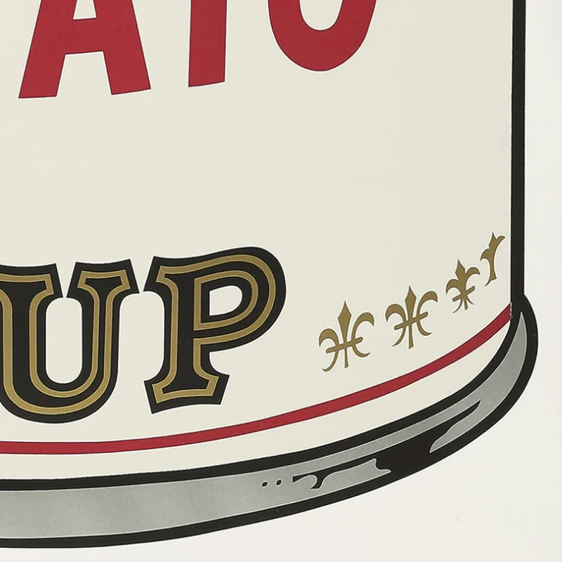 Рисунок в стиле поп арт Энди Warhol томатный суп абстрактное художественное