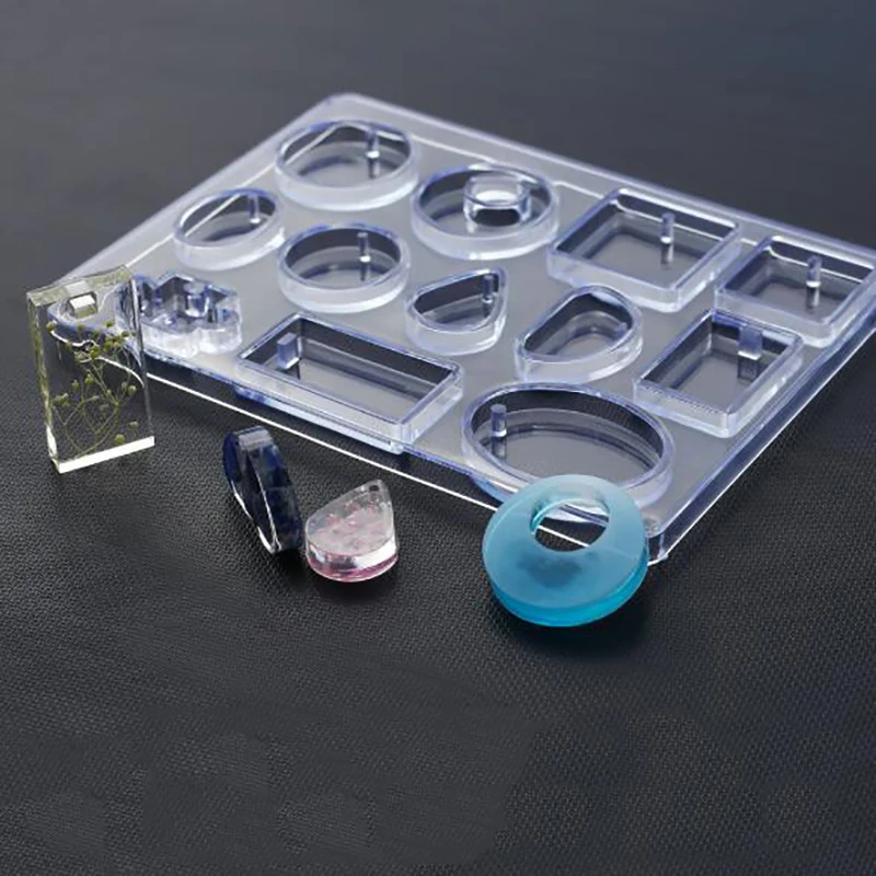 12 Grid Cabochon Silicone Mold Necklace Pendant Epoxy UV Resin Mould Hand Craft DIY Jewelry Making Tools | Украшения и аксессуары