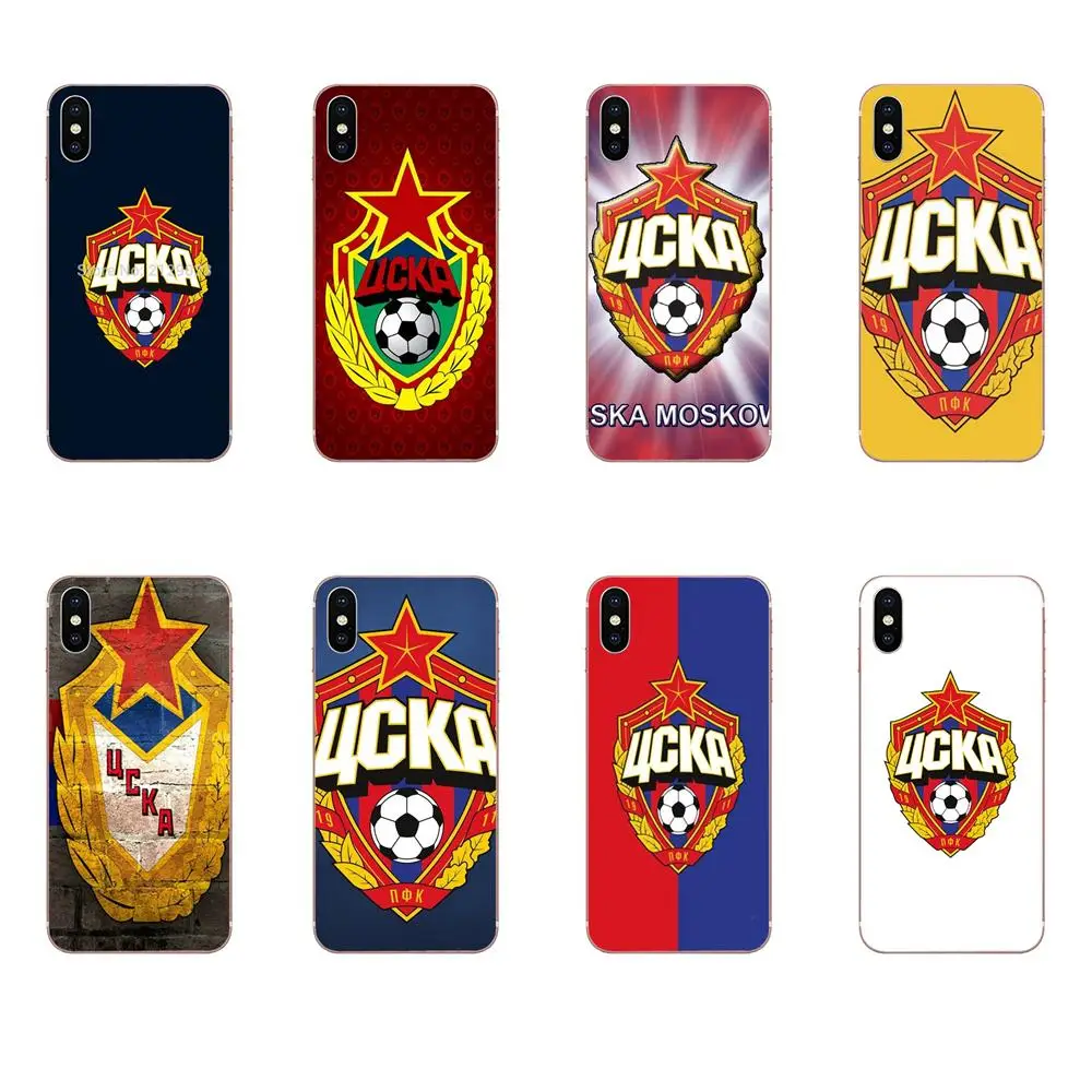 Популярные Футбол ЦСКА для Huawei Honor 4C 5A 5C 5X6 6A 6X7 7A 7C 7X8 8C 8S 9 10 10i 20 20i Lite Pro окрашенный