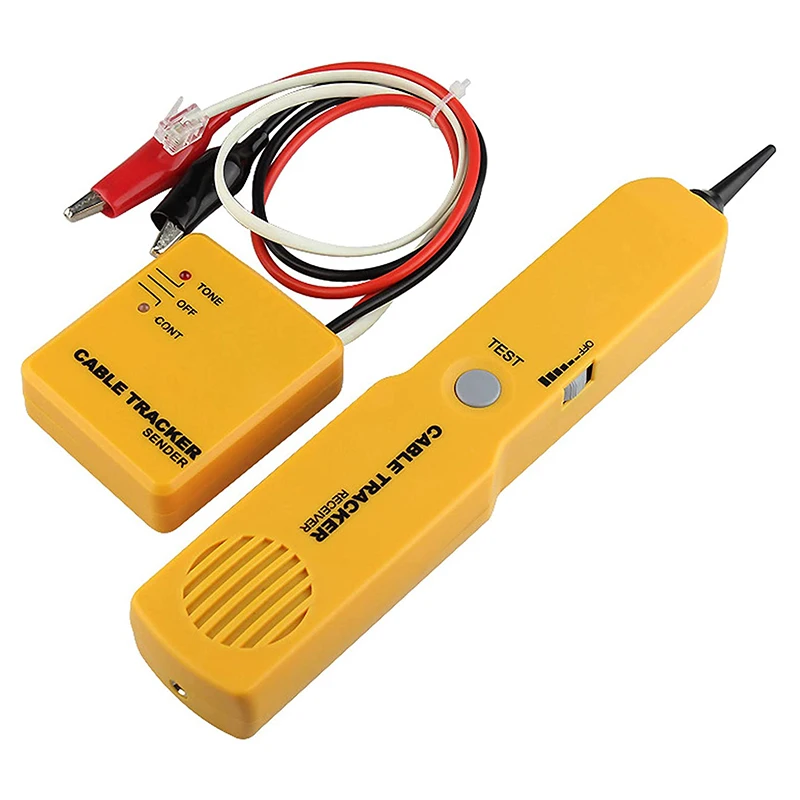 

Electrical Wire Circuit Tester with Tone Generator and Probe Kit Cable Signal Locator Tester Test Circuit EM88