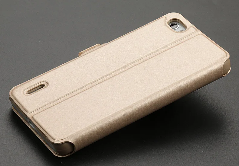 Роскошный кожаный чехол для huawei Honor 6 с откидной крышкой окошком 5 0 &quot Чехол Для